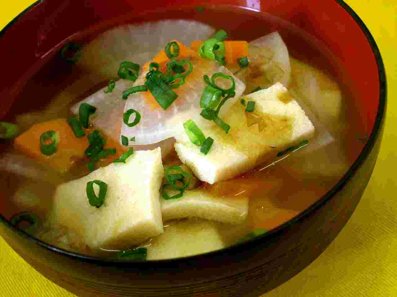 高野豆腐のけんちん汁