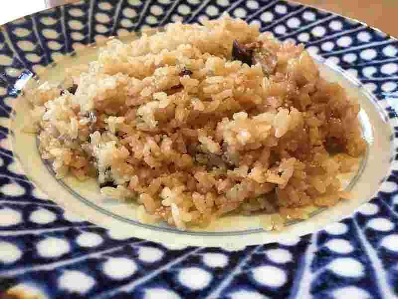 白米と一緒に炊いたアマランサス