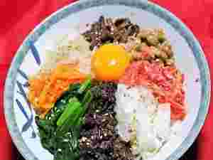 ビビンバ丼の写真