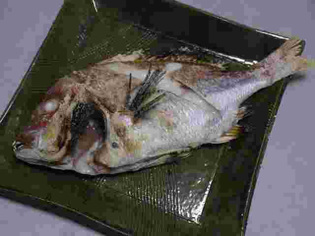キダイの塩焼き