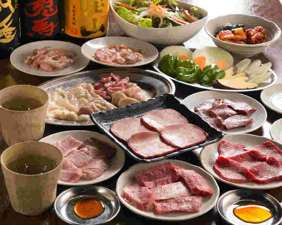 焼肉ホルモンほるまさ・お仲間コース