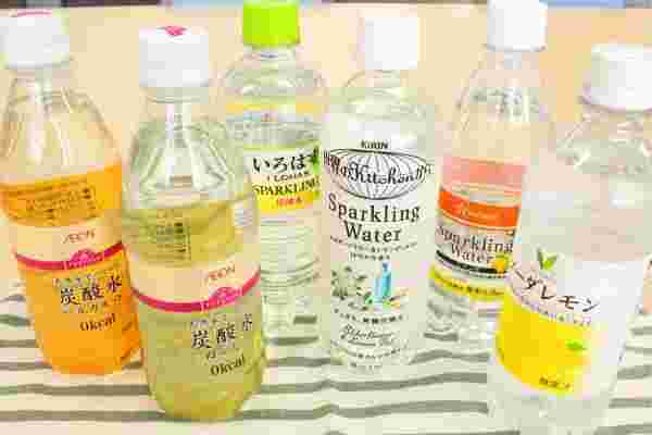 フレーバー付き炭酸水