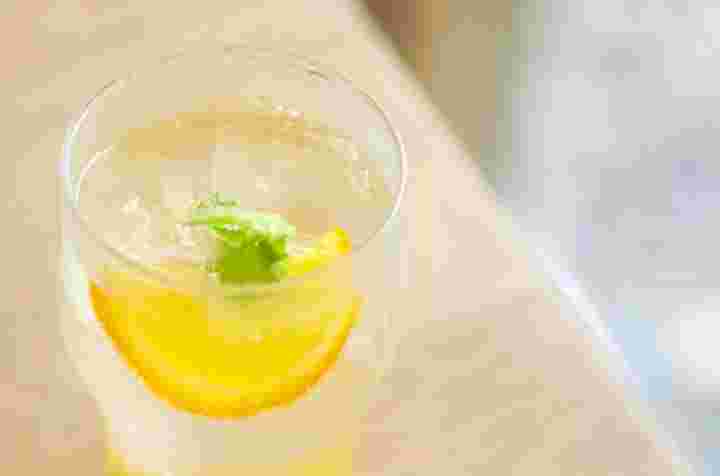 焼酎の水割りの画像