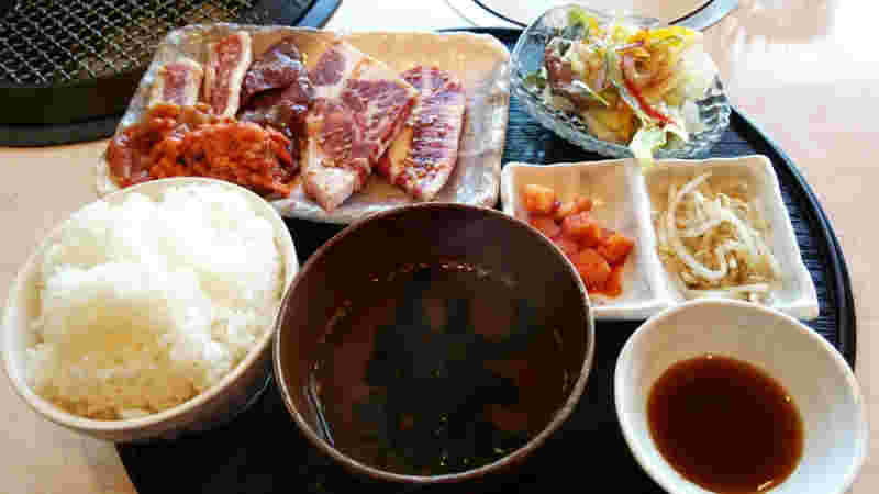 炭火焼肉しん・ランチメニュー