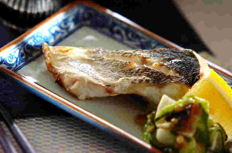 スズキの塩焼き