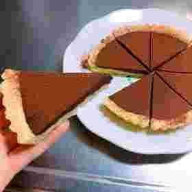 濃厚な生チョコタルト