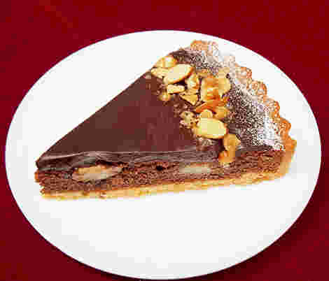生地分厚めの生チョコタルト