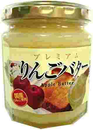 瓶に入ったプレミアムりんごバター