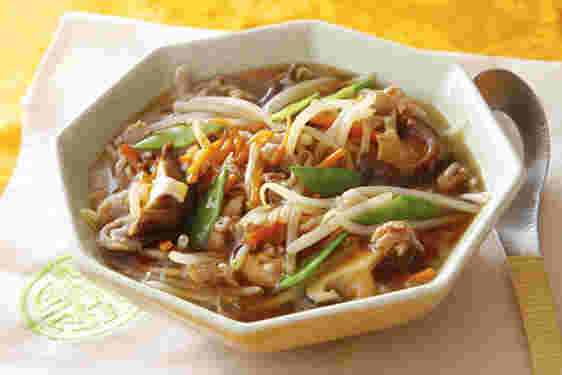 もやしと豚肉のうま煮