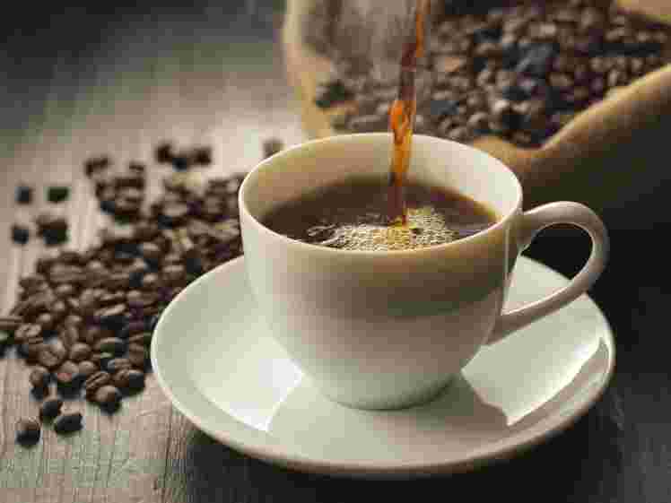 ホッと一息のコーヒー