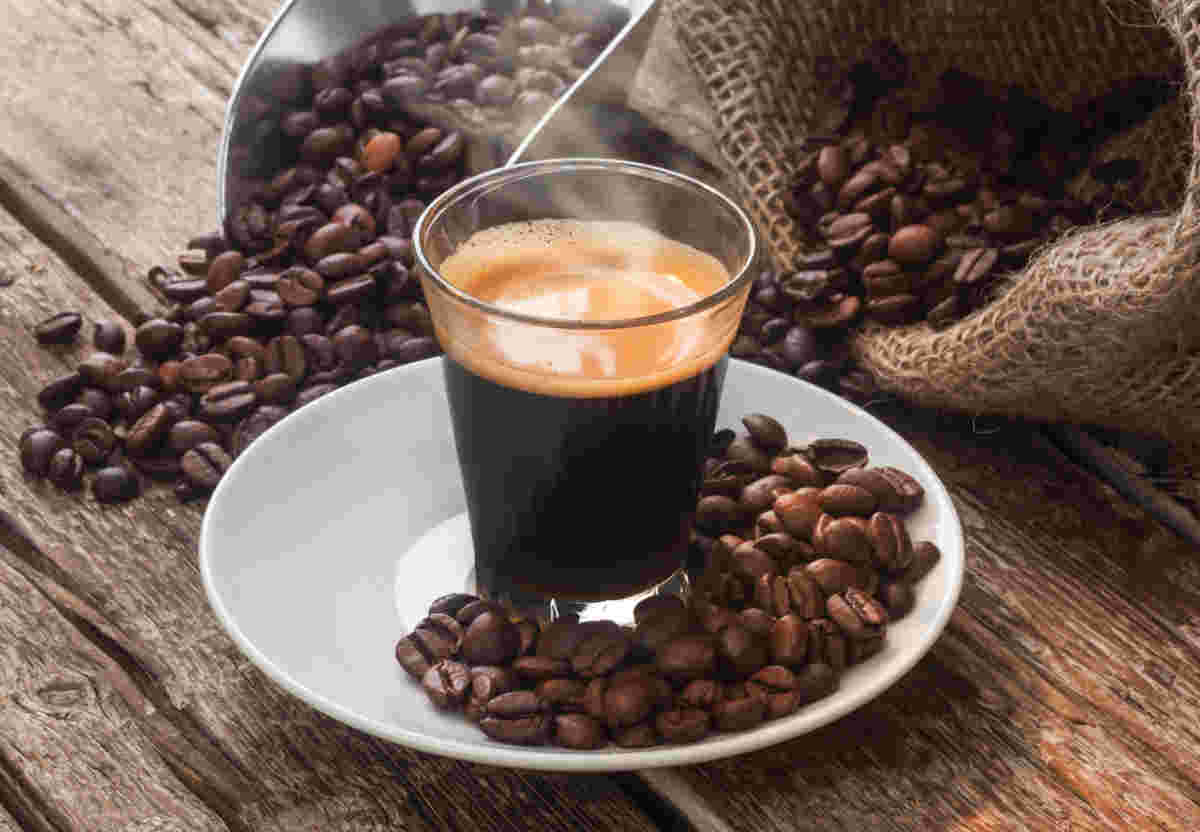 カフェインがたくさん入ってそうなコーヒー