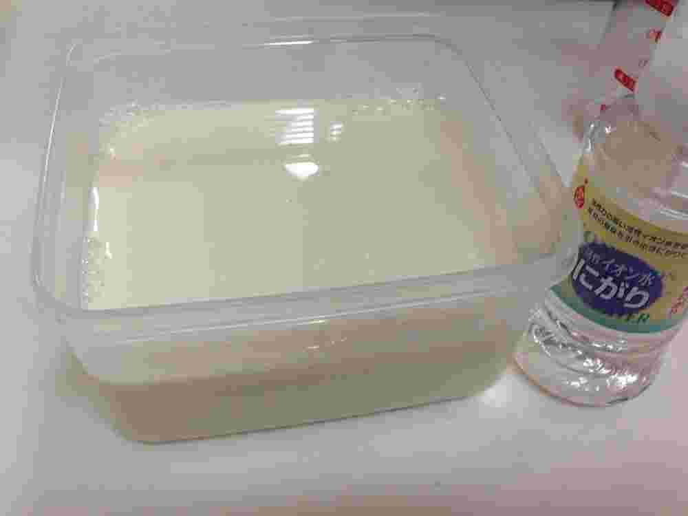 豆腐を作る