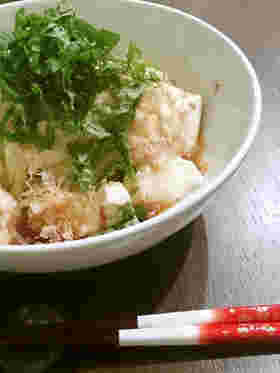 豆腐とろろの冷やし中華