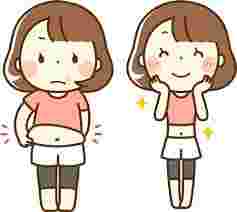 ダイエットに成功した女性