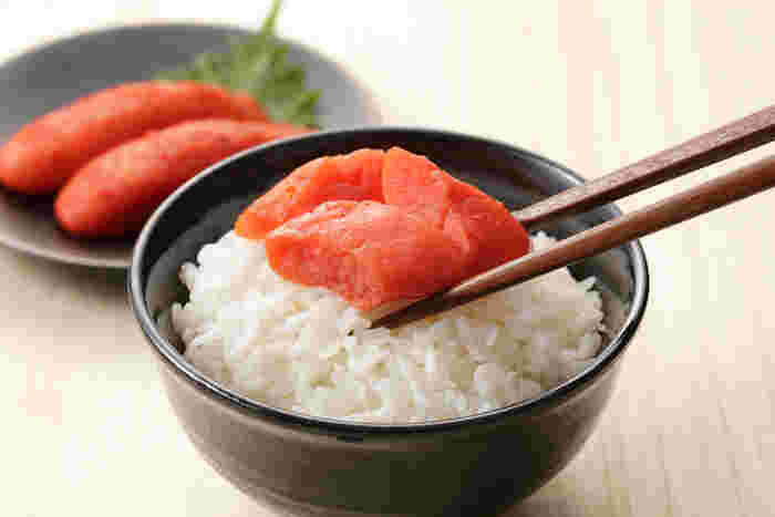 明太子とご飯