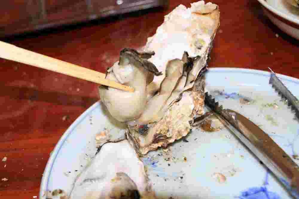 焼き牡蠣