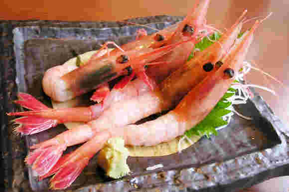 甘エビの刺身