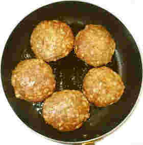 片栗粉を使うレンコンハンバーグ