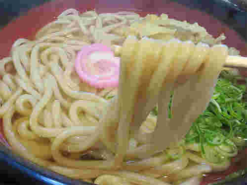 博多承天寺前「春月庵」のうどん