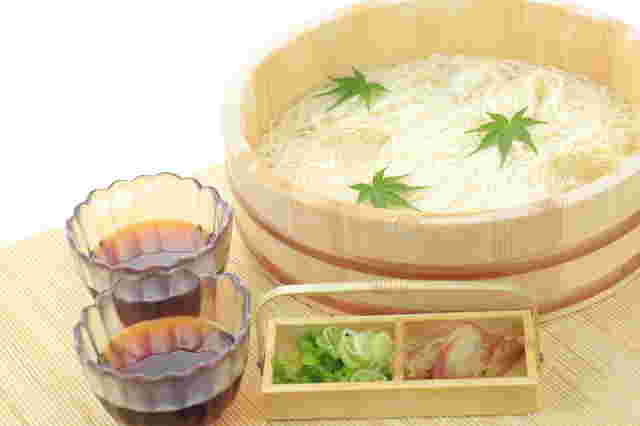 そうめんの画像