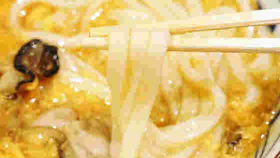 うどんクローズアップ