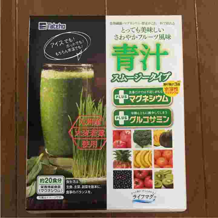 タテホ化学工業 青汁 スムージータイプ外箱
