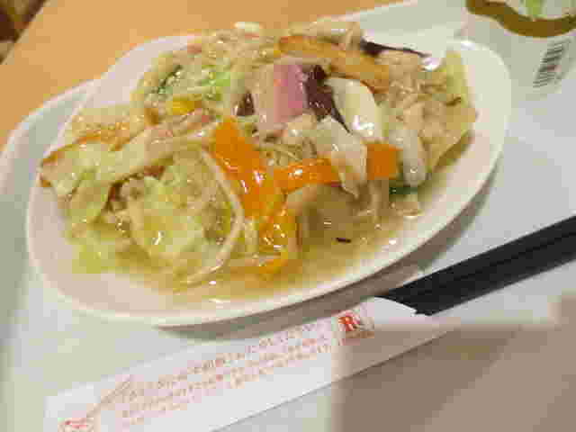 減塩タイプの皿うどん
