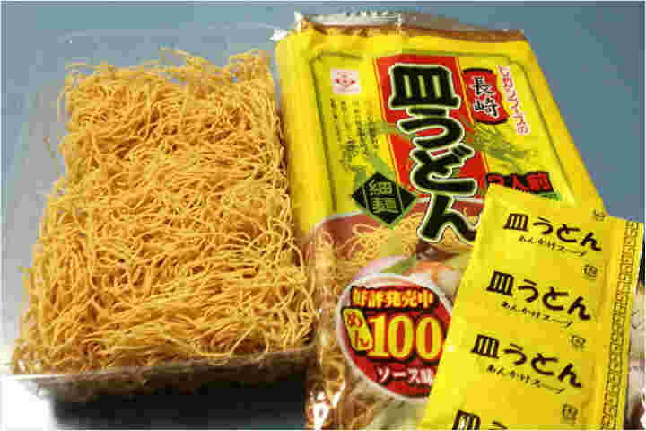 カロリーオフで揚げる麺
