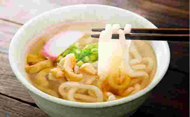 京都のきつねうどん