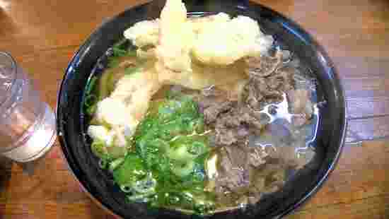 うどん平の肉ごぼう天うどん