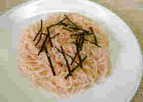 たらこスパ風こんにゃく麺