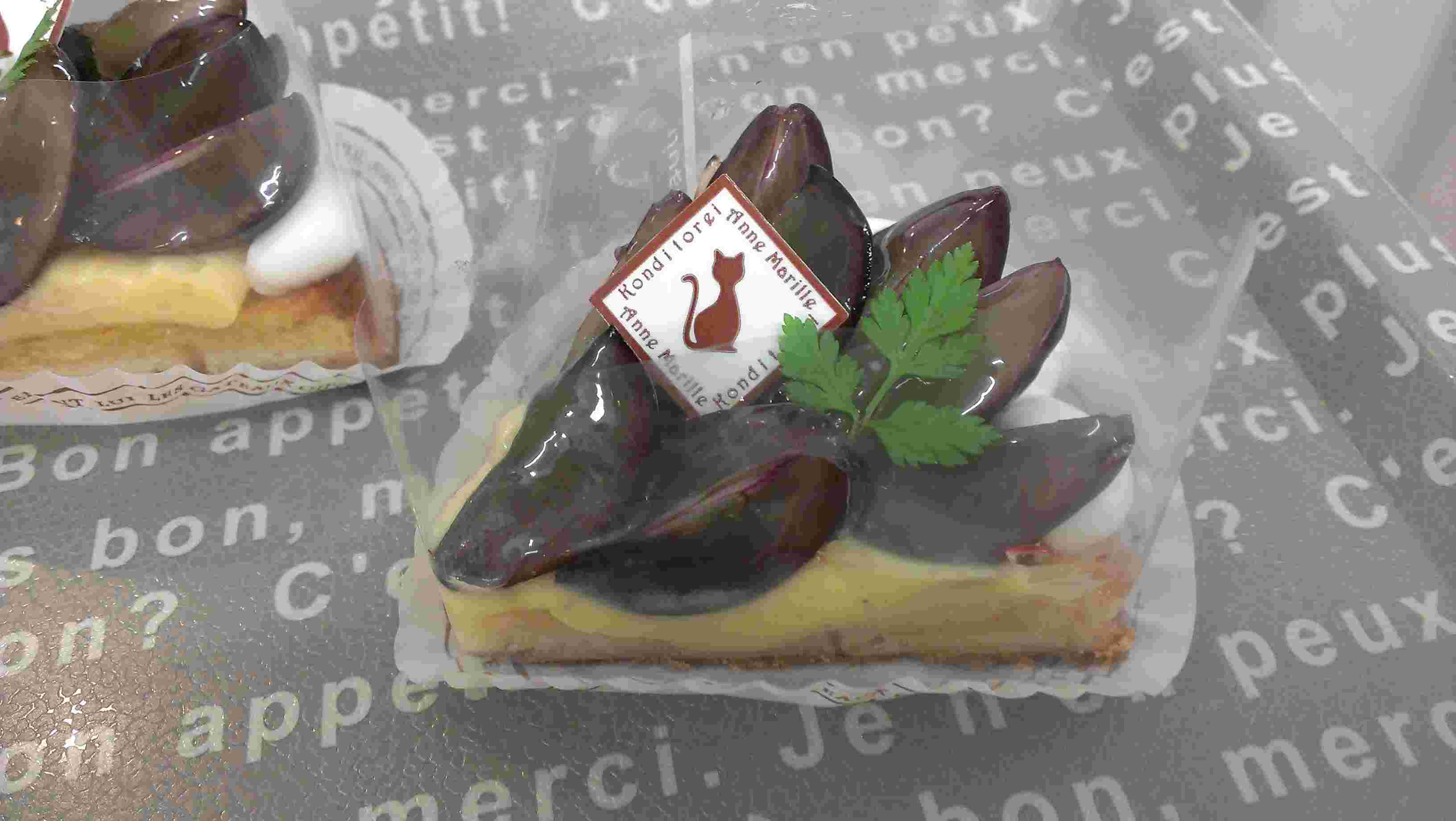 ナガノパープルのケーキ
