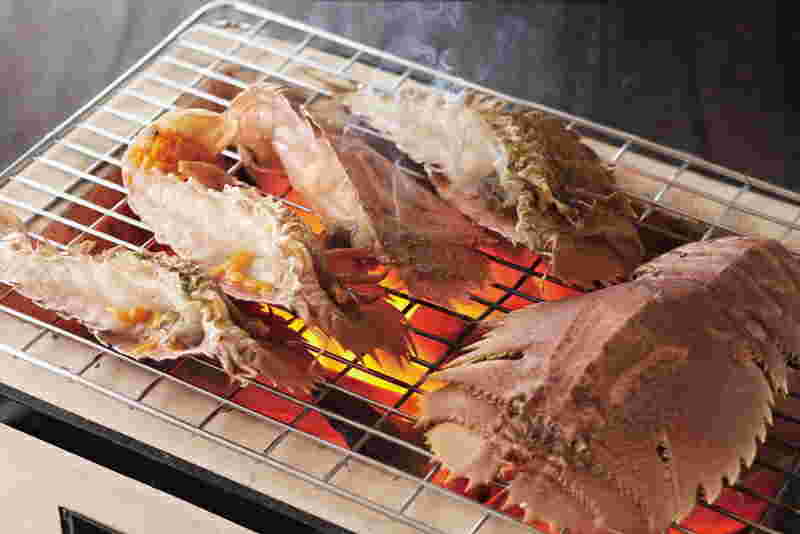 炭火焼きのウチワエビ
