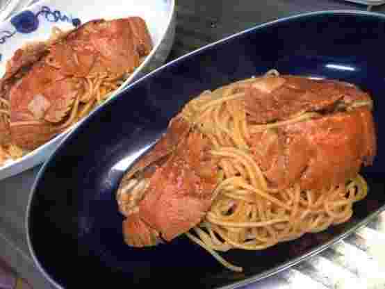 ウチワエビのパスタ