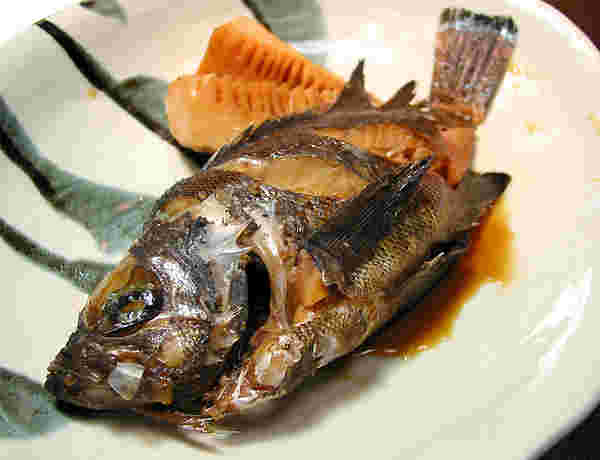 黒メバルの煮つけ