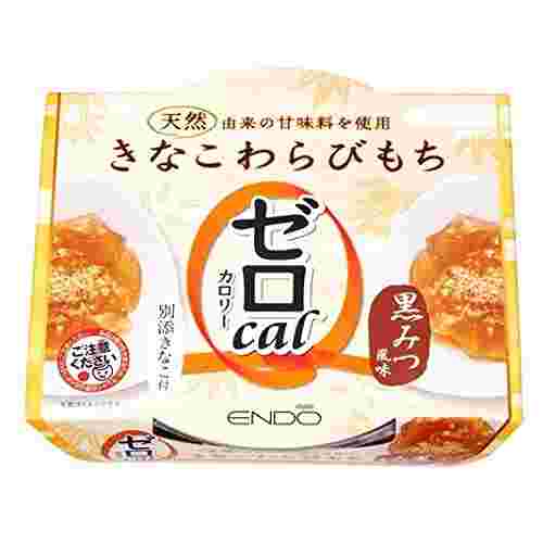 遠藤製餡から販売されているカロリーゼロなのに本格的な「ゼロカロリーきなこわらびもち」