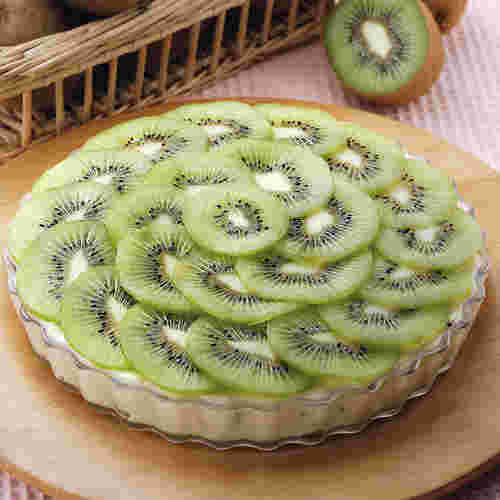 キウイのケーキ