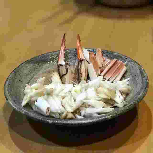 ガザミを蒸す