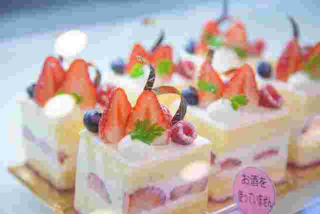 フルーツたっぷりショートケーキ