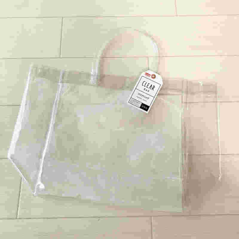 クリアバッグ