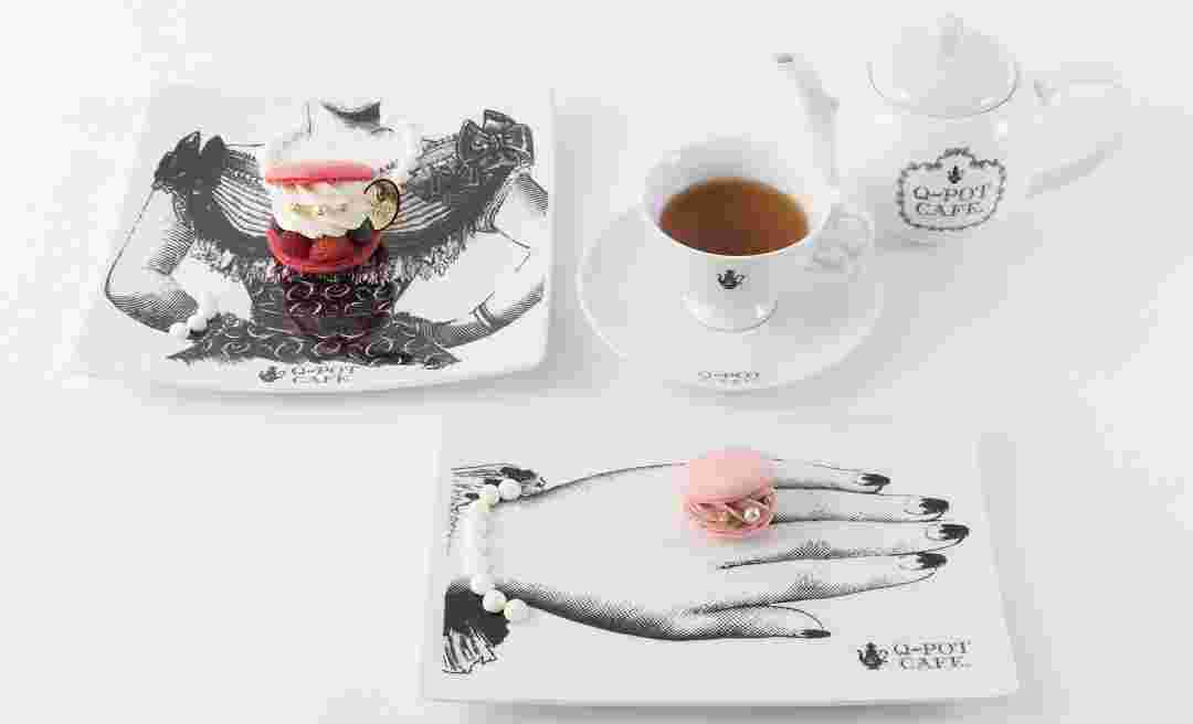 Q-pot CAFEで人気のおしゃれ可愛いネックレスプレートとリングプレート