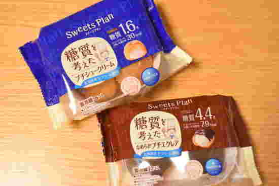 糖質を考えたプチシュークリーム外装
