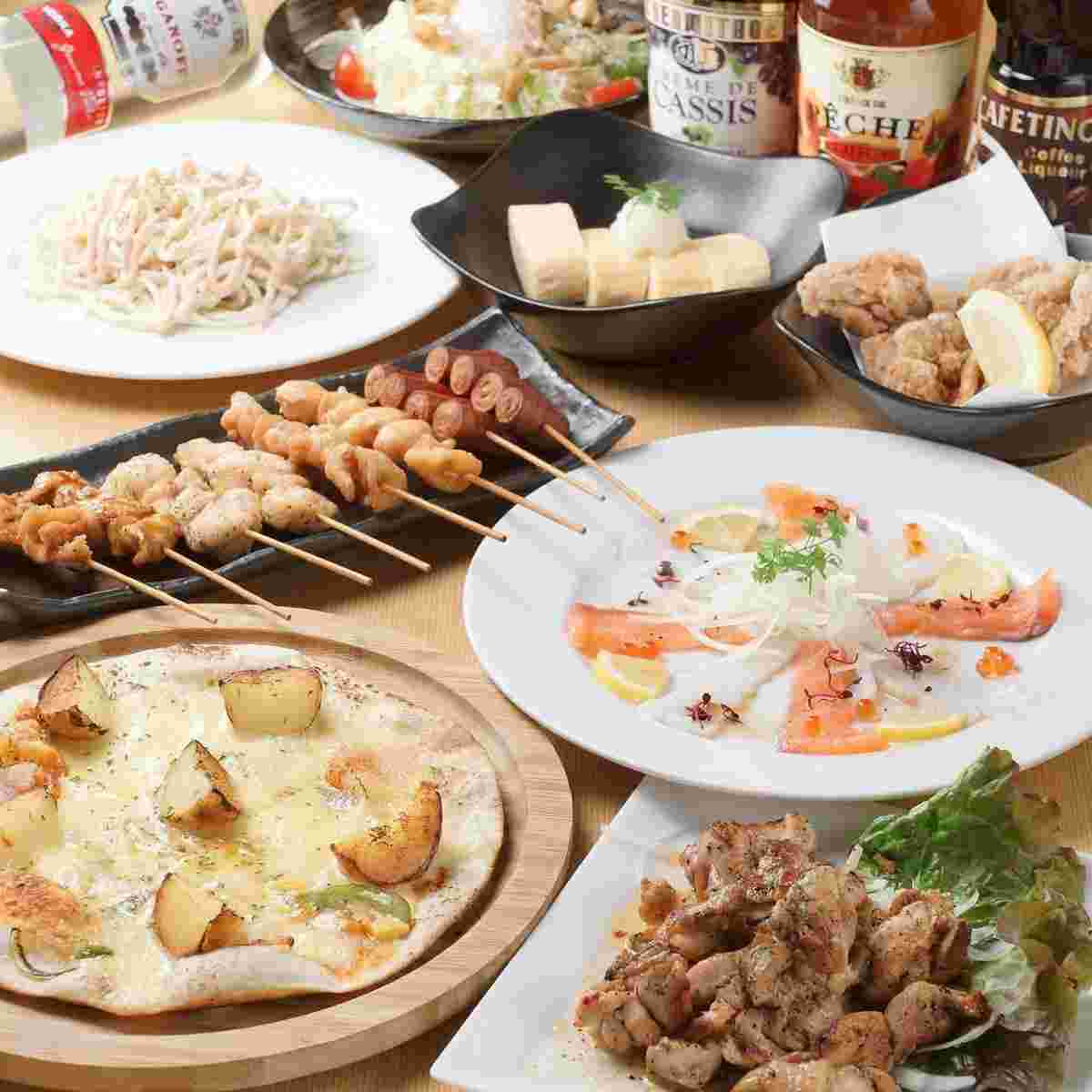 海鮮料理も豊富なお店チキチキチキン