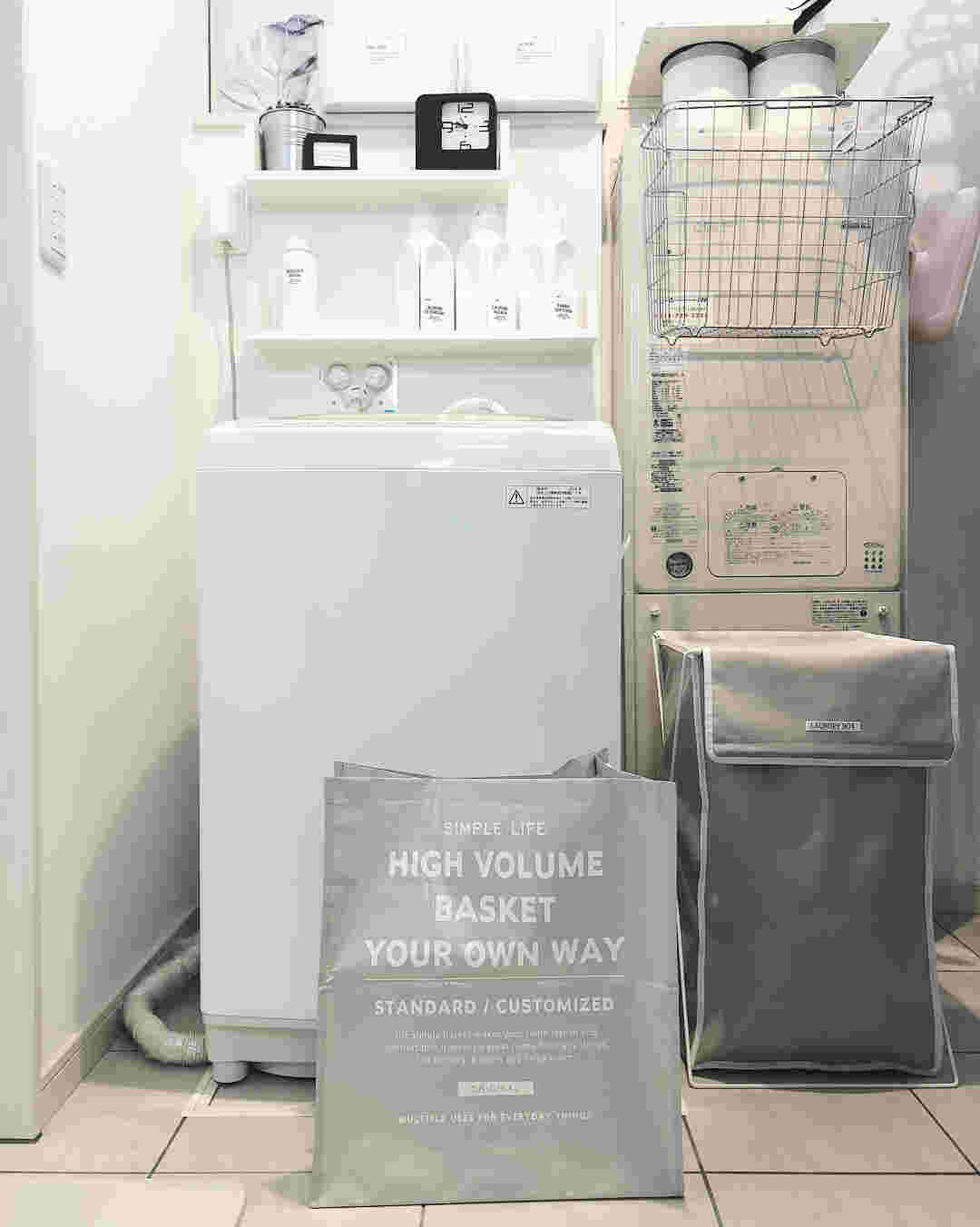 洗濯場のランドリーバスエット