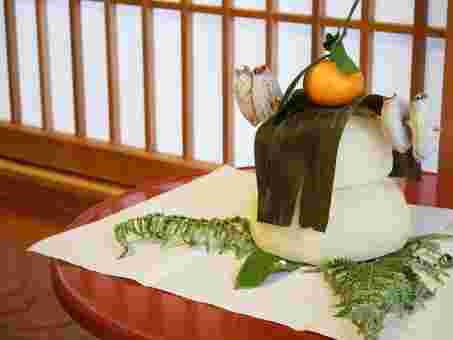 鏡餅飾り