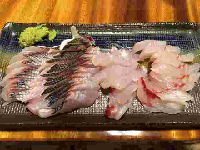 グルクンの刺身