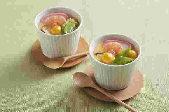 白だしの茶碗蒸し