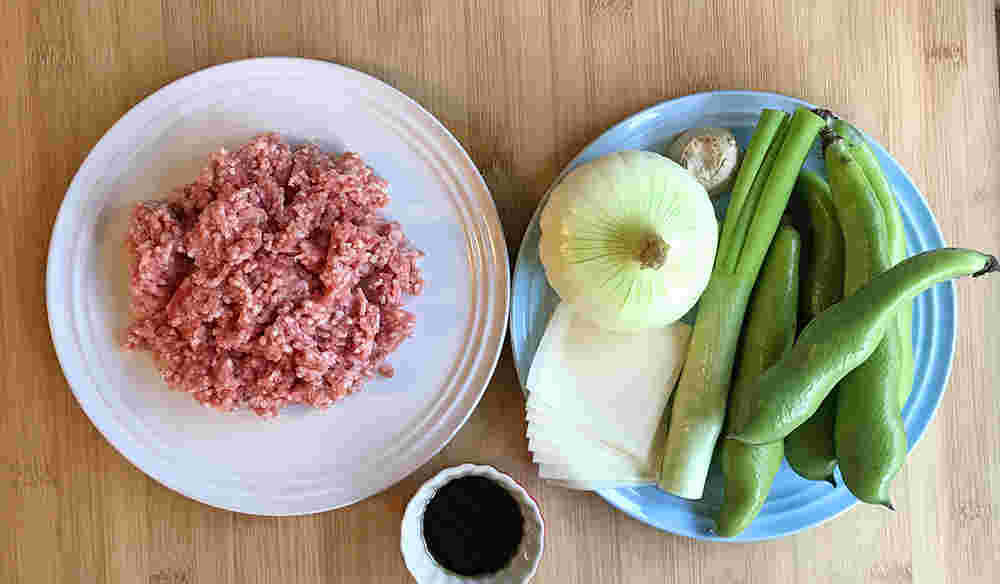 豚ひき肉とビタミンB1が多く含まれる食材