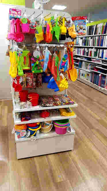 セリアの砂場おもちゃ売り場