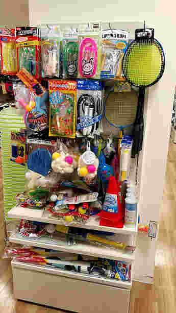 セリアのスポーツグッズ売り場